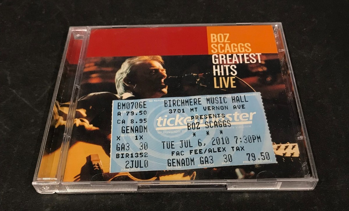 Greatest Hits Live by Boz Scaggs (CD, 2004) 698268400122| eBay