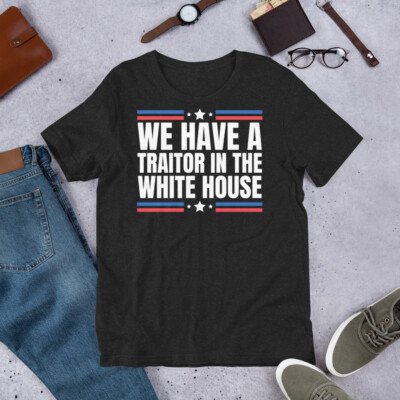 We Have a Traitor in the White House Anti Conservative Liberal t-shirt