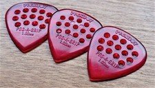 Pickboy Guitar Picks Pos-a-grip 1.0mm 3Pk Polycarbonate