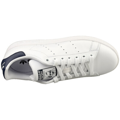 adidas gazelle silver green womens adidas Men's Stan Smith Shoes - White/Navy main image 1