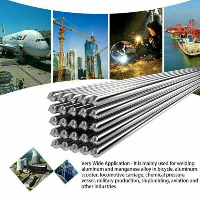 20Pcs Low Temperature Aluminum Welding Solder Wire Flux Brazing Repair Rods