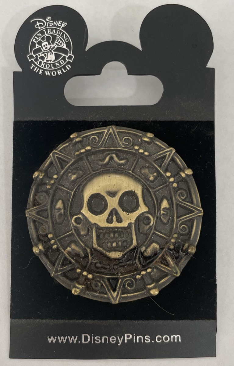 Disney 2008 Pirates of the Caribbean Skull Coin Official