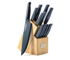 Blue Diamond Stainless Steel Cutlery, 14 Piece Knife Block Set, Dishwasher Safe