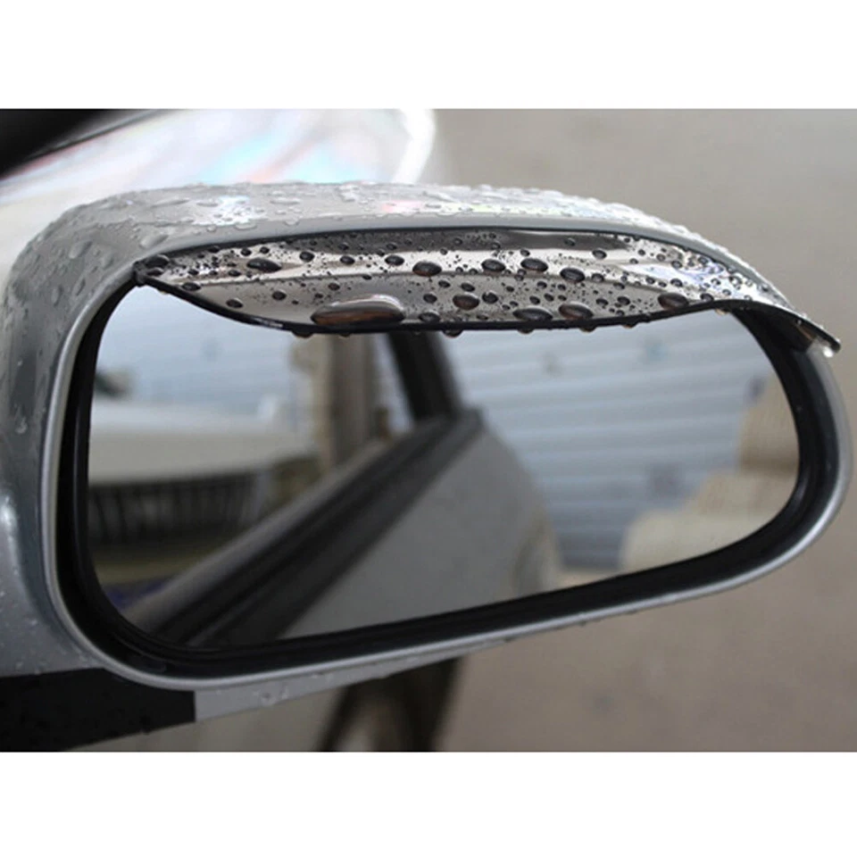 1Pair Car Rear View Side Mirror Rain Board Eyebrow Guard Sun Visor Accessories - Image 3 of 4