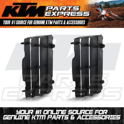 KTM RADIATOR PROTECTION PLASTIC BLACK SX EXC XCW XC 5463513420030, 5463503420030