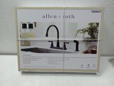 NEW Allen  Roth Townley Two Handle Kitchen Faucet - Oil Rubbed Bronze 5505637