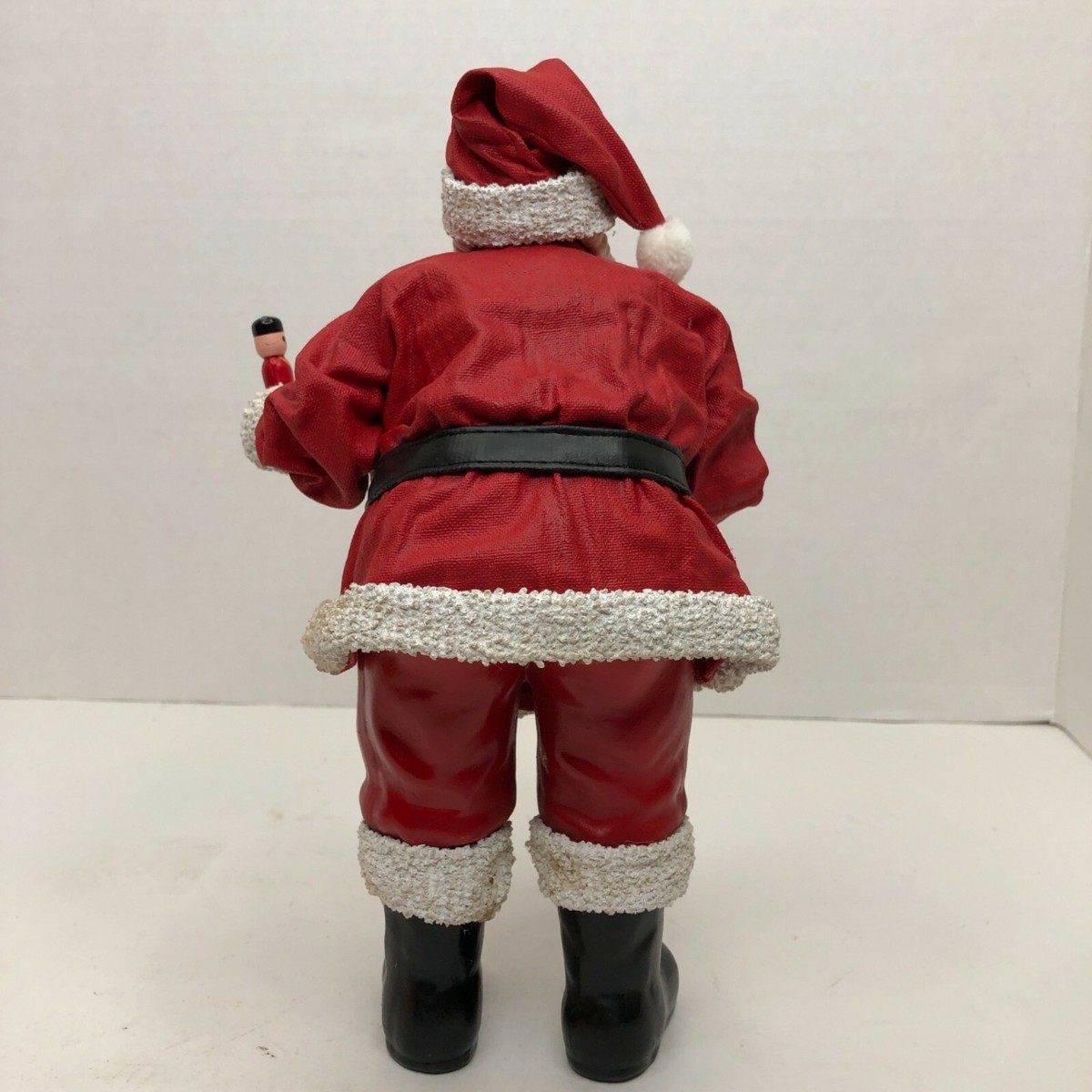Clothtique Possible Dreams 1997 Santa Standing Holding Toys