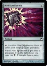 Nihil Spellbomb x4 Scars of Mirrodin MtG