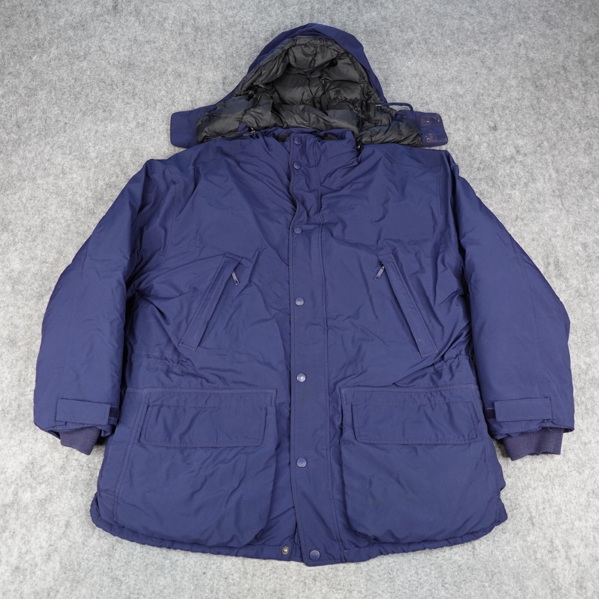 Vintage Eddie Bauer Jacket Mens XL Blue Goose Down Puffer Vintage Eddie Bauer Jacket Mens XL Blue Goose Down Puffer