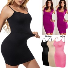 Women Shapewear for Under Dresses Belly Control Slim Dress Full Slip Body Shaper