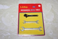 NOS, LINTOY 4501 MECHANICAL METAL TOYS WRENCH'S