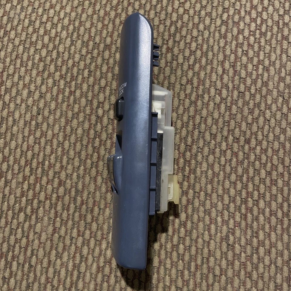 Interruptor de ventana principal Mitsubishi Expo LVR 1992-1994 azul OEM Foto 2 de 4