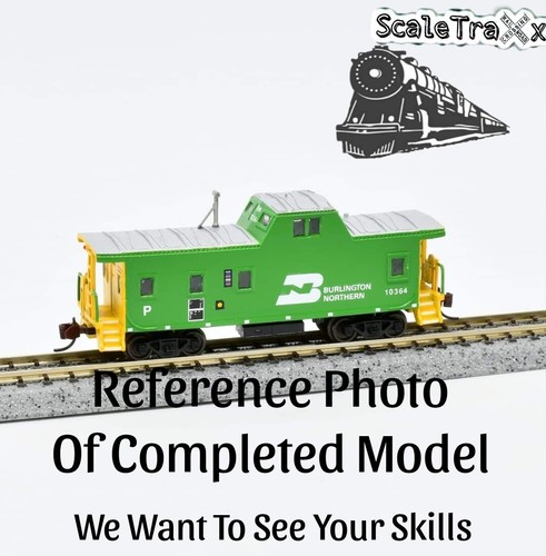 n scale burlington northern caboose - Picture 2 of 3