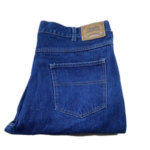 dark blue work jeans