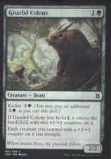 Gnarlid Colony - Zendikar Rising: #185, Magic: The Gathering Nm R28