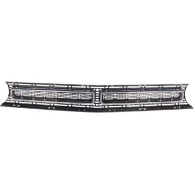 Sherman 162C-99U Grille Assembly Textured Black For 2015-2022 Dodge Challenger