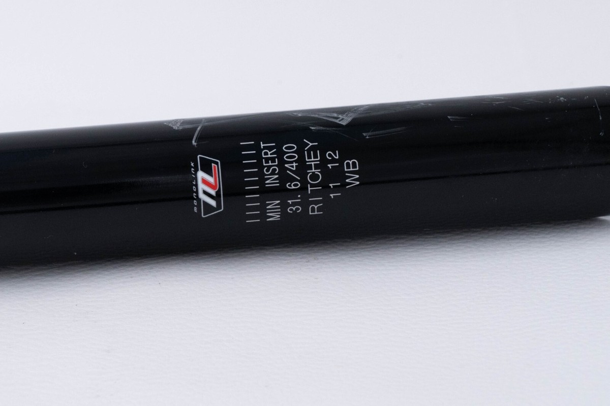 NOS RITCHEY WCS MONOLINK MONO LINK WET BLACK SEATPOST 31.6 mm 1