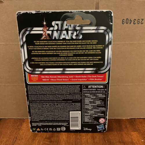 Star Wars Retro Collection Obi Wan Kenobi Wandering Jedi 3.75" Action Figure - Picture 2 of 6