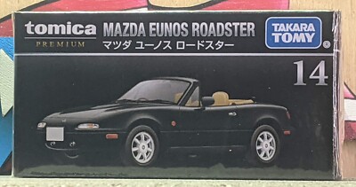 TOMICA PREMIUM #14 MAZDA EUNOS ROADSTER 1/57 SCALE NEW IN BOX USA STOCK!!!