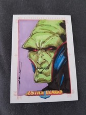 Justice League Archives MARTIAN MANHUNTER? SketchaFEX Sketch Card 