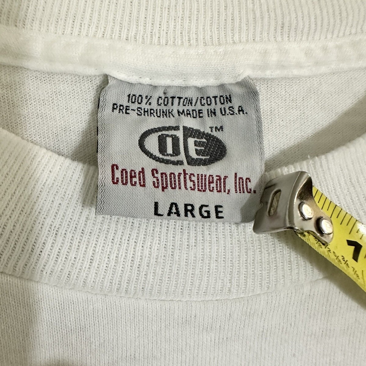 Vintage 1990 single stitch COED NAKED “Bar Hopping” tee shirt Size