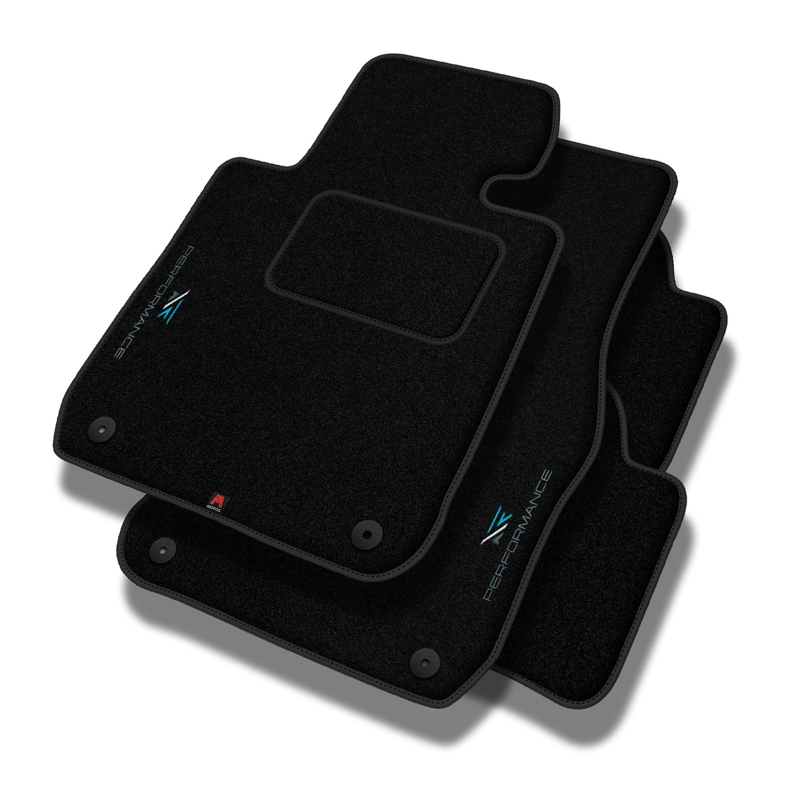 Tapis de sol velours noir Performance pour Ford Escape III de 2012 à 2019