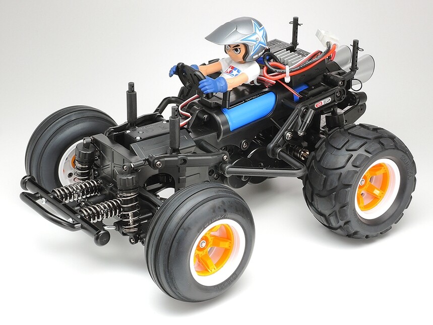 狼狐 Tamiya 58666 1/10 Scale RC WR-02CB Wheelie Chassis Comical Hornet