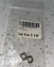 3/16 x 5/16 Metal Seal BALL BEARING 2pcs CRC/Associated/Bolink/Trinity