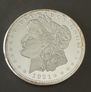 IBERMONEDA| EEUU 1921. 1dólar 13 7gr plata. Acuñación autorizada conmemorativa