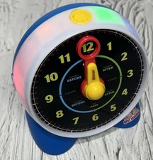 Best Learning Toy Clock Musical Talking Learn Tell Time Educational Sleep Mode