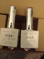 New box of 12 The Gel Bottle biab nail polish Rose 20ml build in a bottle pink 
