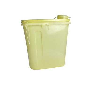 Vintage Yellow Tupperware Beverage Buddy Slimline Pitcher Container 587-7 Small
