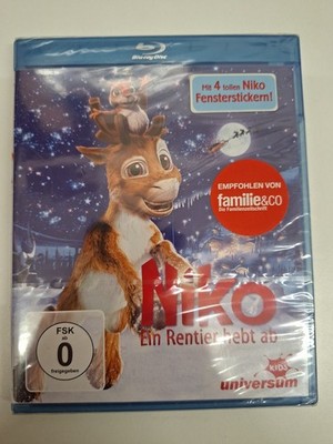 Niko - Ein Rentier hebt ab [Blu-ray] von Hegner, Mic... | DVD | Zustand NEU OVP