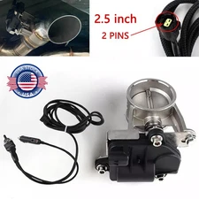 2.5"Car Electric Exhaust Control Valve Low Pressure For Exhaust Cutback Downpipe