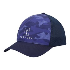 NEW PGA Tour Camo Trucker Snapback Golf Hat Cap - Choose Color 
