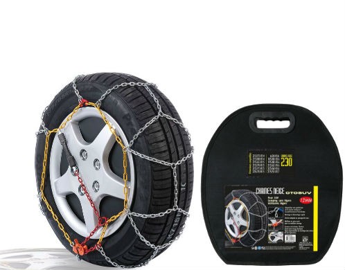 Chaînes neige 12mm Otosuv 267 indispensables pour les vacances au ski