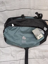 Granite Gear Dog Pack Hiking Harness W/Saddlebags Sz Large Green/Black Outdoors