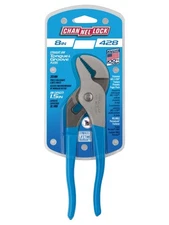 428 Straight Jaw Tongue & Groove Pliers, 8-inch | 1-1/2-inch Jaw Capacity