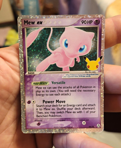 Mew ex 88/92 Pokemon TCG EX Legend Maker Holo Ultra Rare 90 HP English