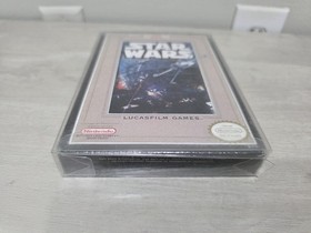 1991 Nintendo NES Star Wars Oval SOQ REV A JVC - Good Condition