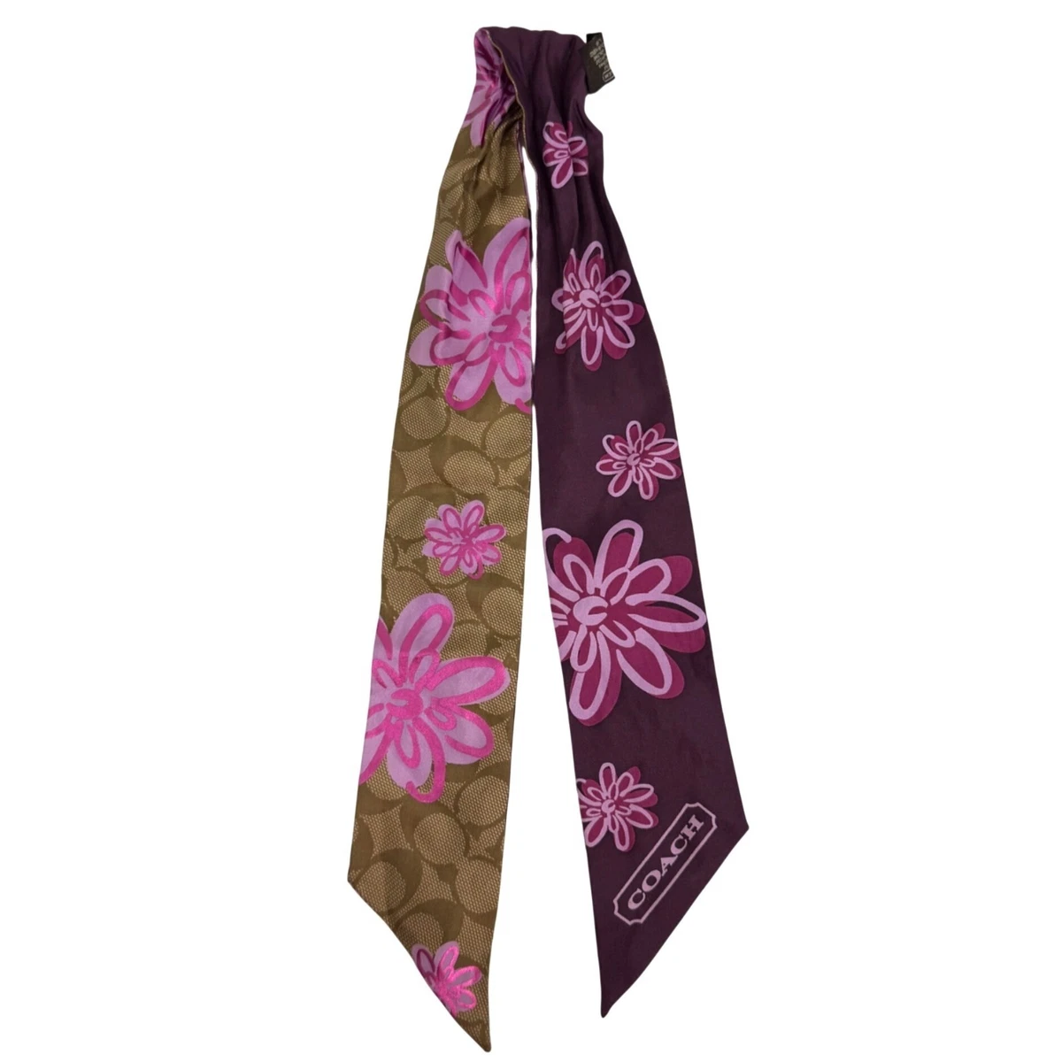 Coach Silk Scarves & Wraps Purple for Women for sale | eBay
