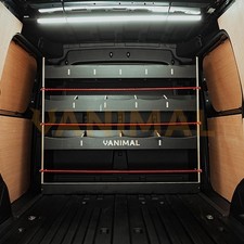 VW Caddy Cargo 2021- Full-Width Bulkhead Hexaboard Van Racking