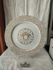 Rosenthal Versace "Medusa Gala" Piatto Porcellana 31 Cm.