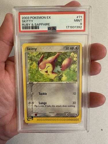 Skitty graded PSA 9 for sale on eBay
