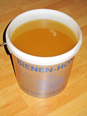 13 kg Eimer Frühtracht - Blütenhonig Deutscher Bienen - Honig Ernte Mai 2026