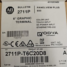 2711P-T6C20D8 Allen Bradley PanelView Plus 600