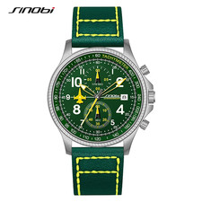 Men Luxury Quartz Business Chronograph Watch Waterproof Wristwatch.