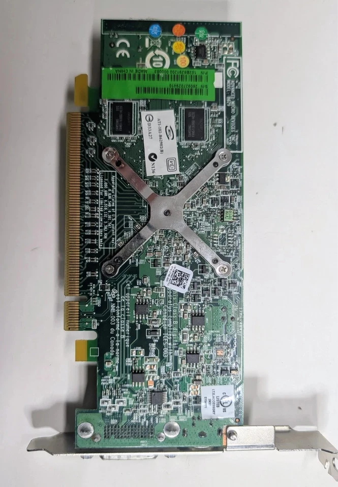 Dell ATI Radeon HD 3450 (Y104D) 256MB / 256MB (max) DDR2 SDRAM PCI Express... - Image 3 of 3