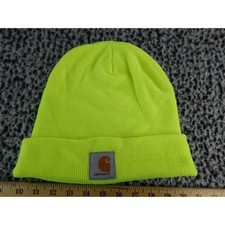 Carhartt Neon Yellow Acrylic Beanie One Size Fits All