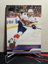 2023-24 Upper Deck Series 2 Hockey UVIS BALINSKIS #476 YOUNG GUNS ROOKIE